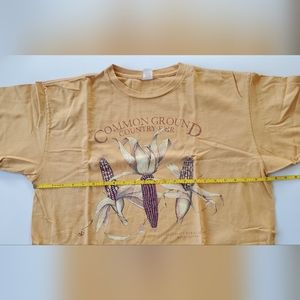 Vintage organic cotton Common Ground Fair shirt size large